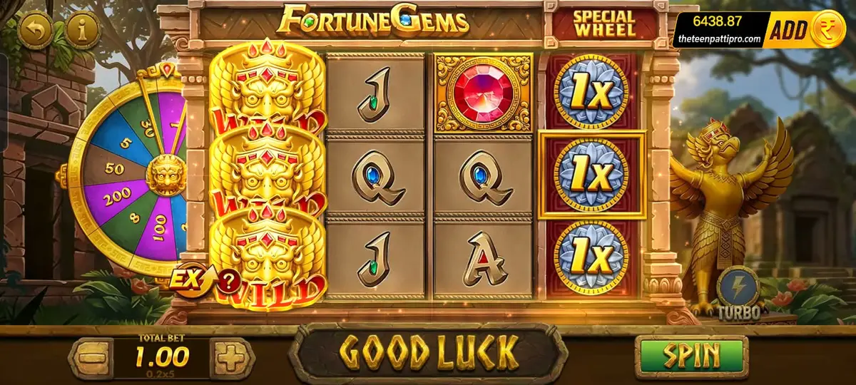 Card and casino games in the Teen Patti Pro app